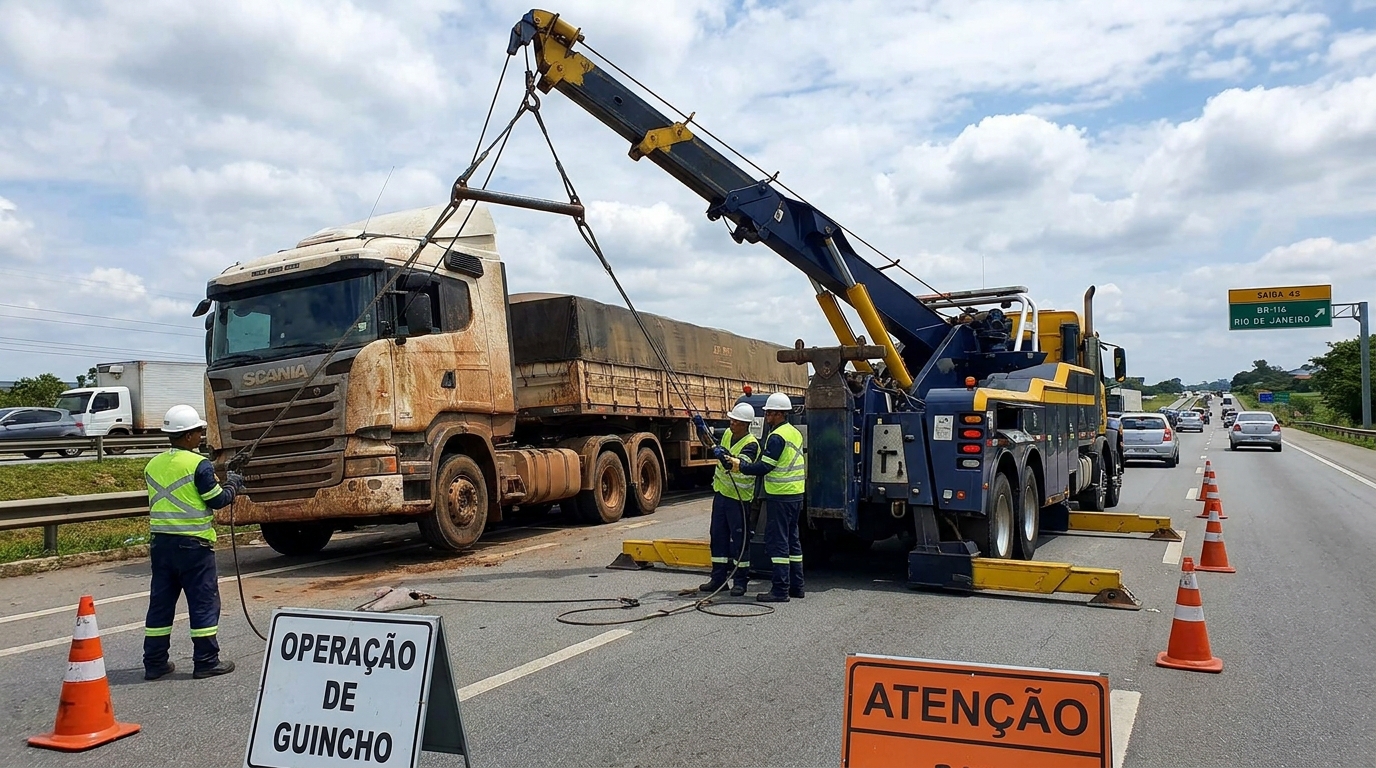 Guincho para Caminhão em Santo André‑SP