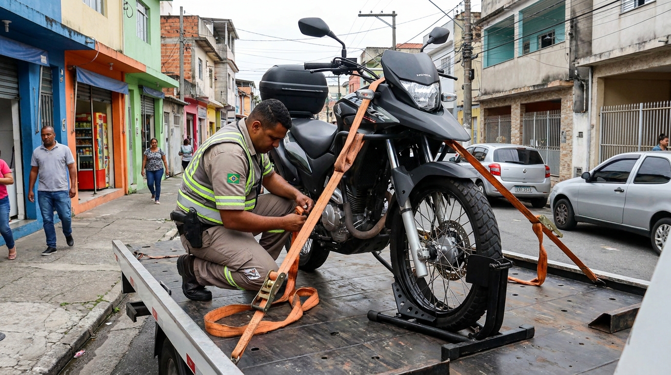 Guincho para Moto em Santo André‑SP