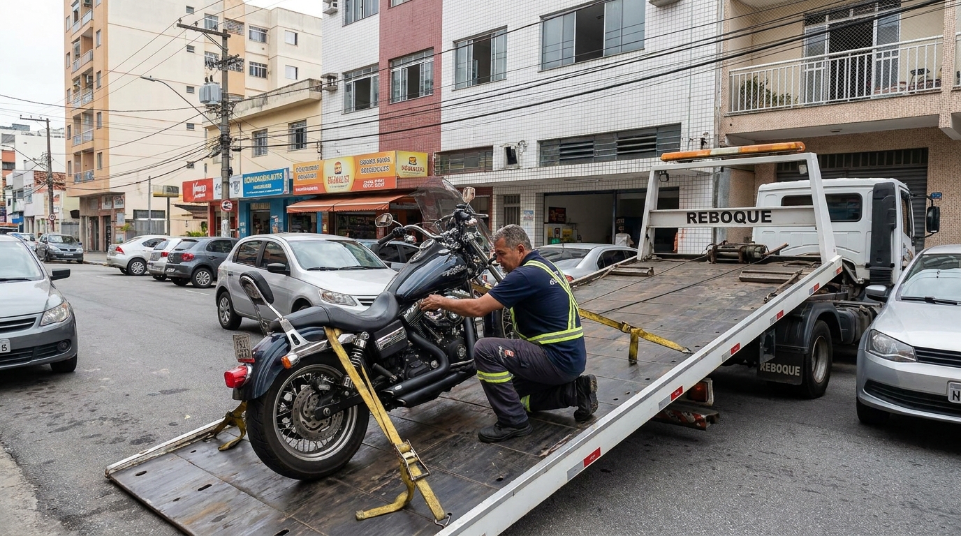 Guincho para Moto em Santo André‑SP