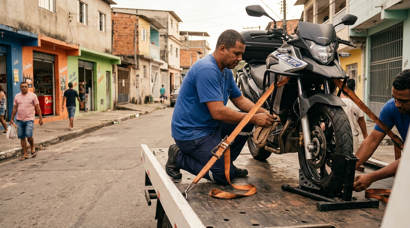 Guincho para Moto perto de mim em Santo André‑SP